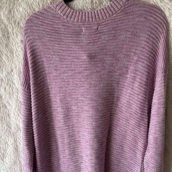 Sonoma Blush Lavender  Crew Neck Sweater - Picture 9 of 10